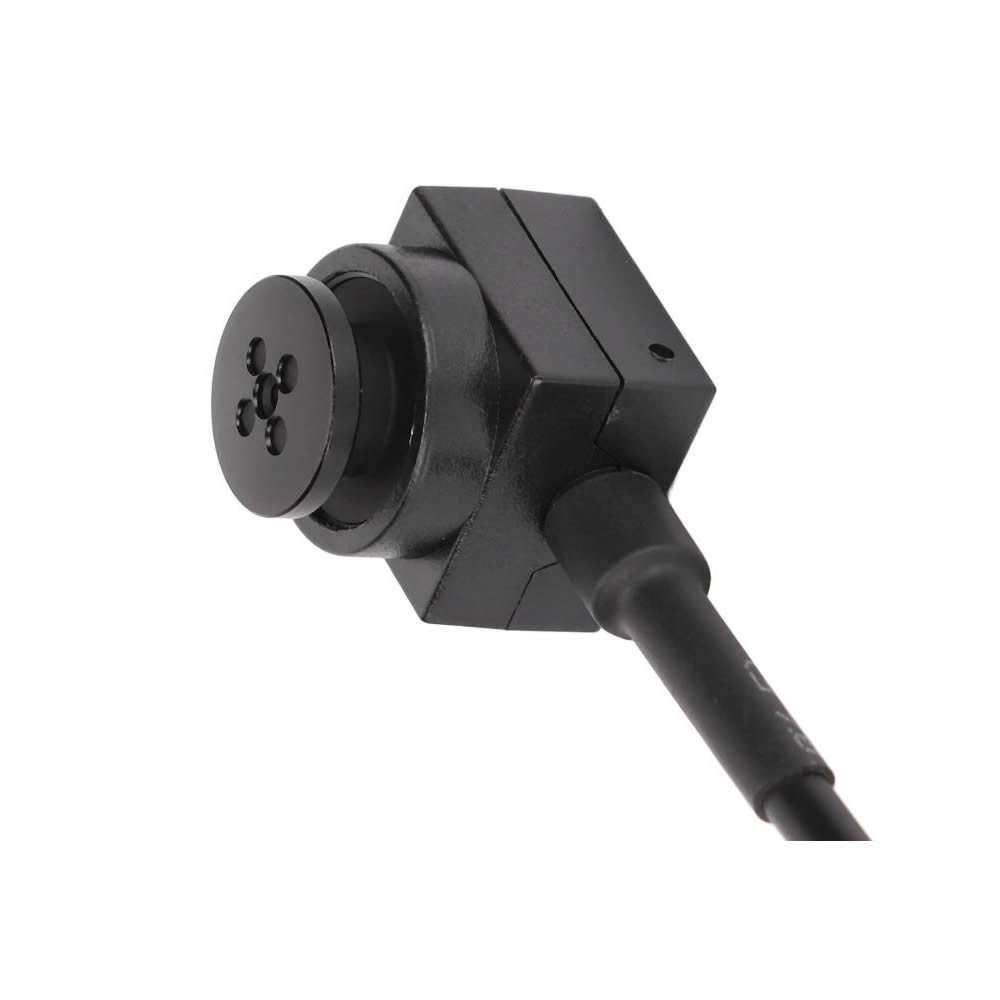 body camera button head