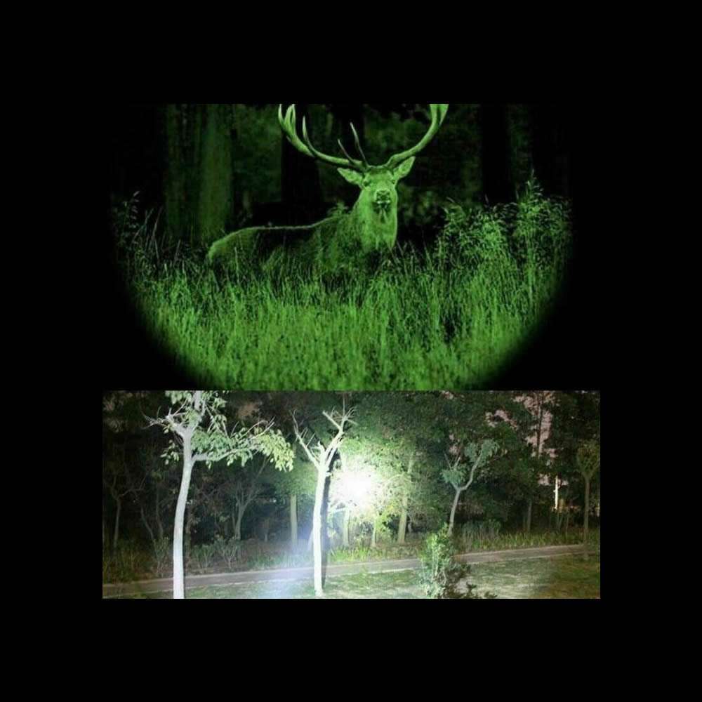 monocular infrared night vision view