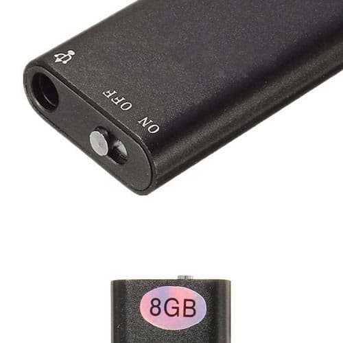 Tiny voice recorder hidden voice spy device
