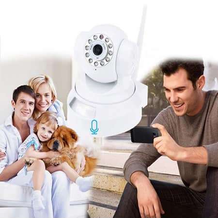 Room WiFI camera movement detect