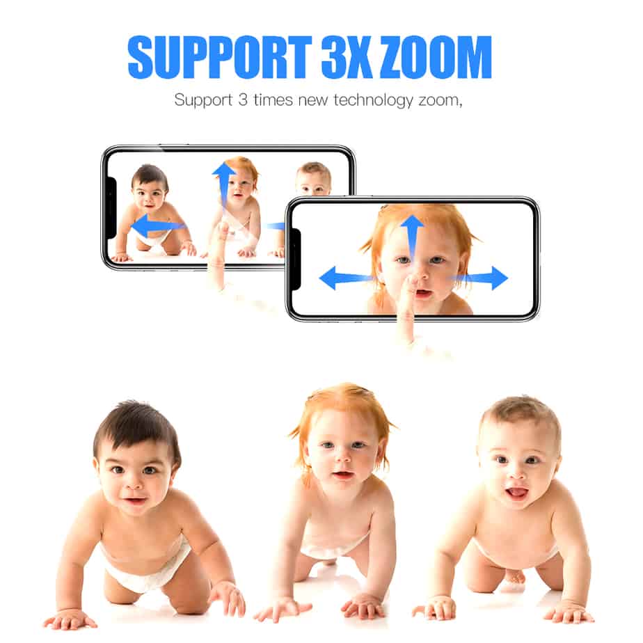 CCTV home security camera baby monitoring camera