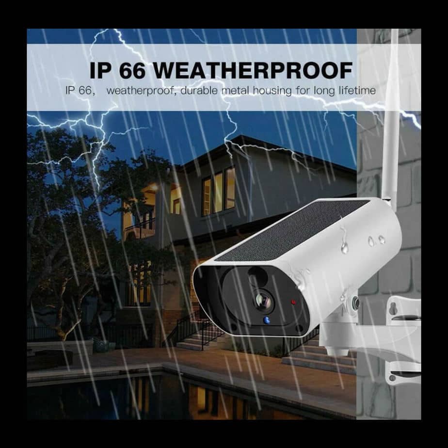 rain proof exterior cctv