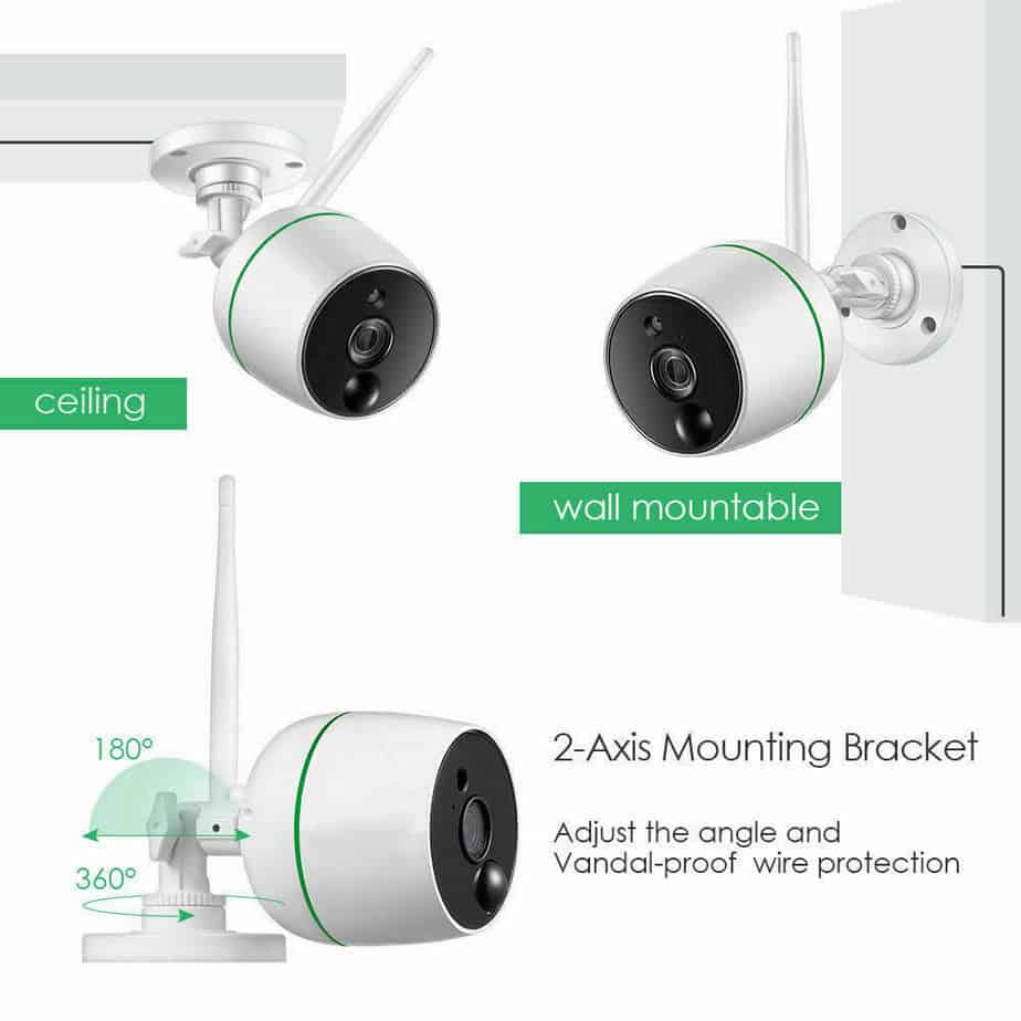Wifi security camera model