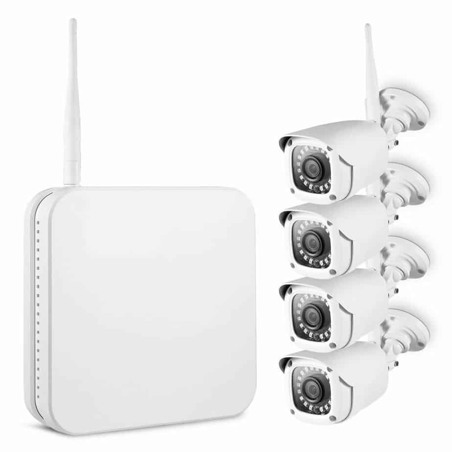 total wifi four-camera Professional wireless CCTV