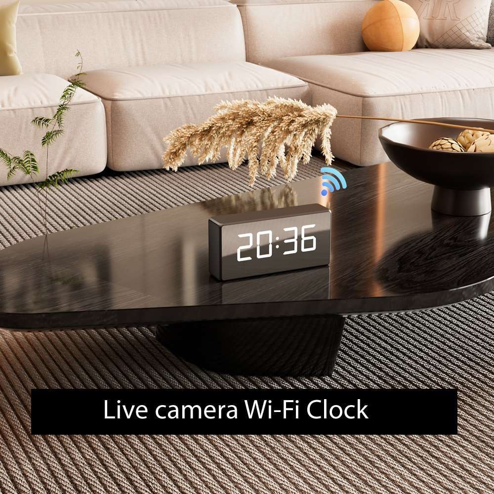 4k video streaming clock