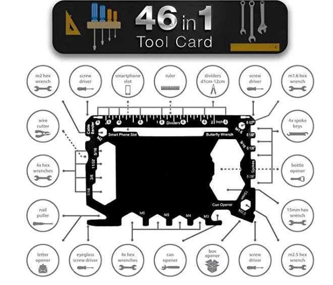 Urban Multi tool money clip