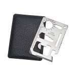multiti tool wallet stainless steel
