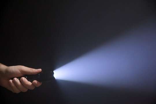 tacktical flashlight beam