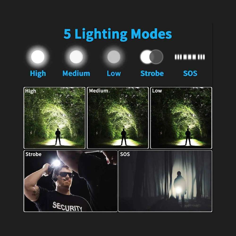 military specification tactical flashlight